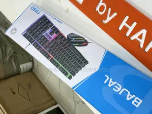 Wired Gaming Keyboard and Mouse With RGB Light