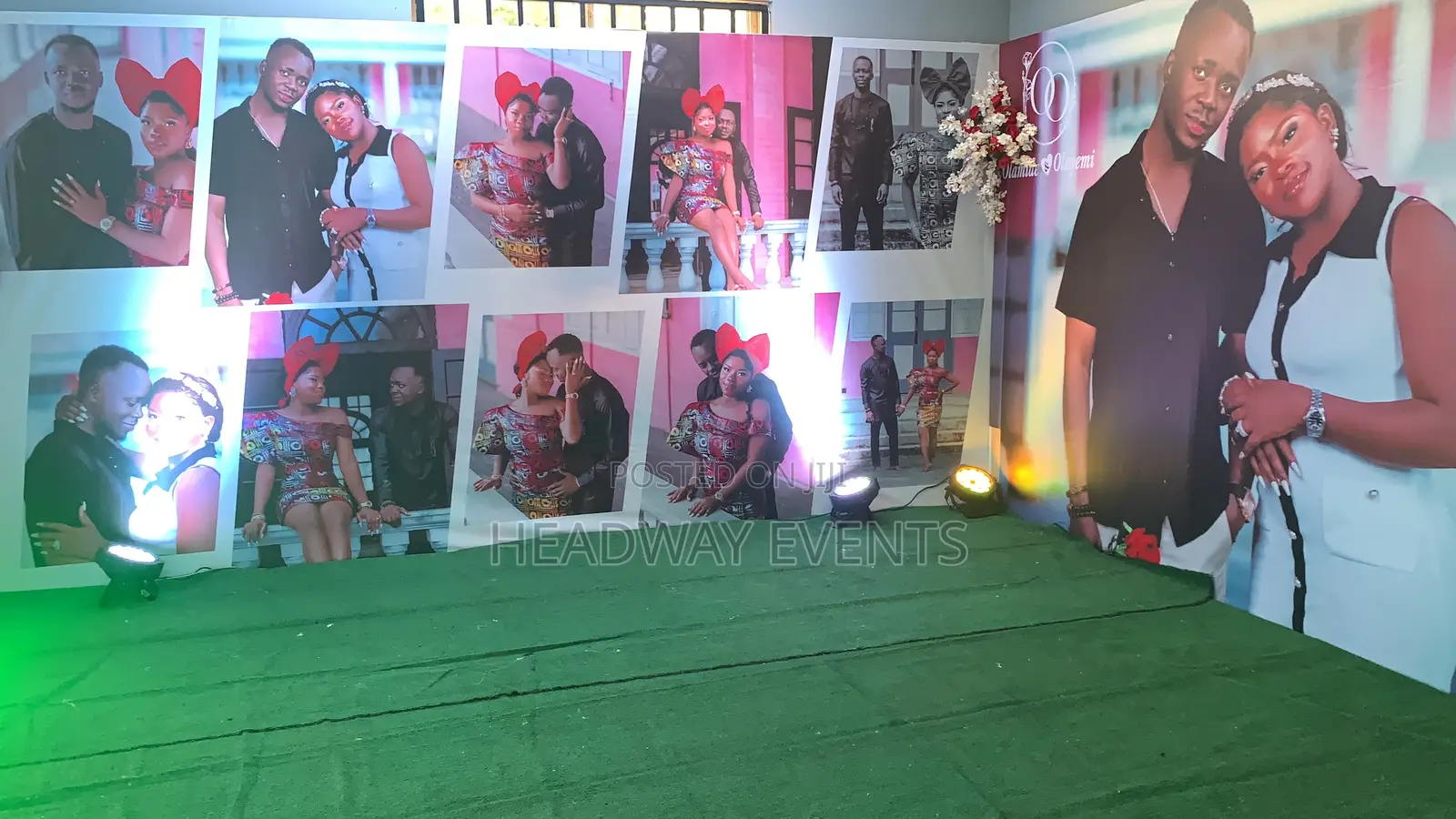 Traditional With Reception Wedding Decor With Full Lighting