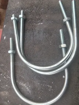 4" U-Bolt Galvanise (10mm Thickness)
