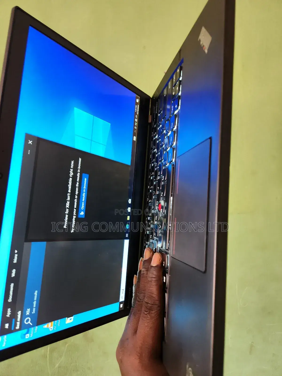 Laptop Lenovo 8GB Intel Core I7 SSD 128GB