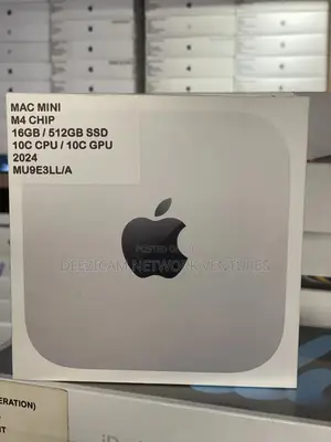 New Desktop Computer Apple Mac Mini M4 16GB Apple M4 SSD 512GB