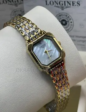 Longines Gold/Silver Chain Watch for Women's