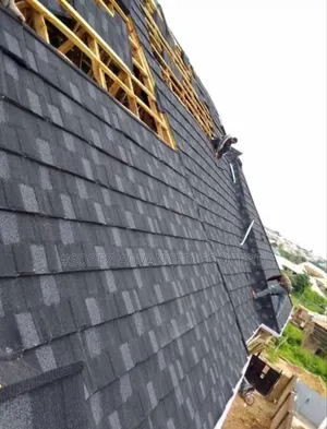 High Quality Black and Ash Patch Shingle Roof Tile