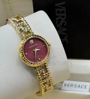 Versace Gold Chain Watch for Women's