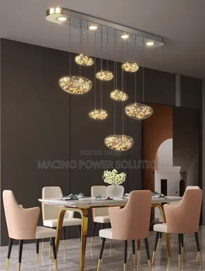8glass Chandelier Dining Room Pendant Light