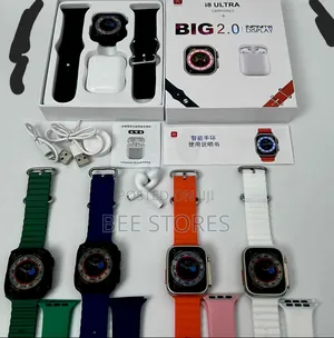 2in1 Straps Ultra Smart Watch With Airpod