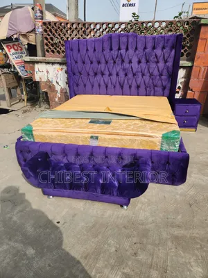 Brand New Purple Colour 6by6 Bed