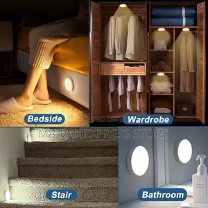 2in1 Colour Rechargeable Motion Sensor Light for Home