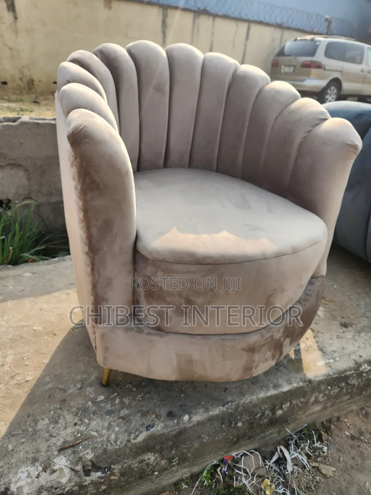 Quality Upholstery Padded Sofa Chair.