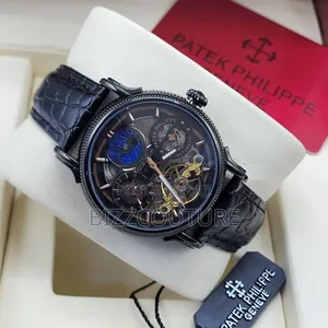 Original PATEK Philipe Leather Strap Watch Available Instore