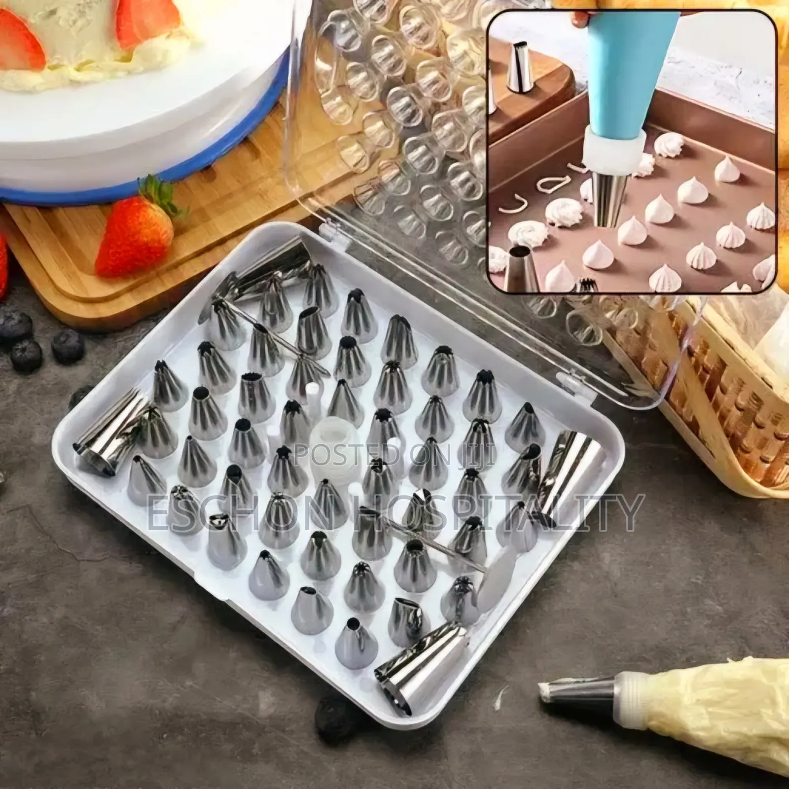 Baking Piping Bags Nozzle Set - 55pcs