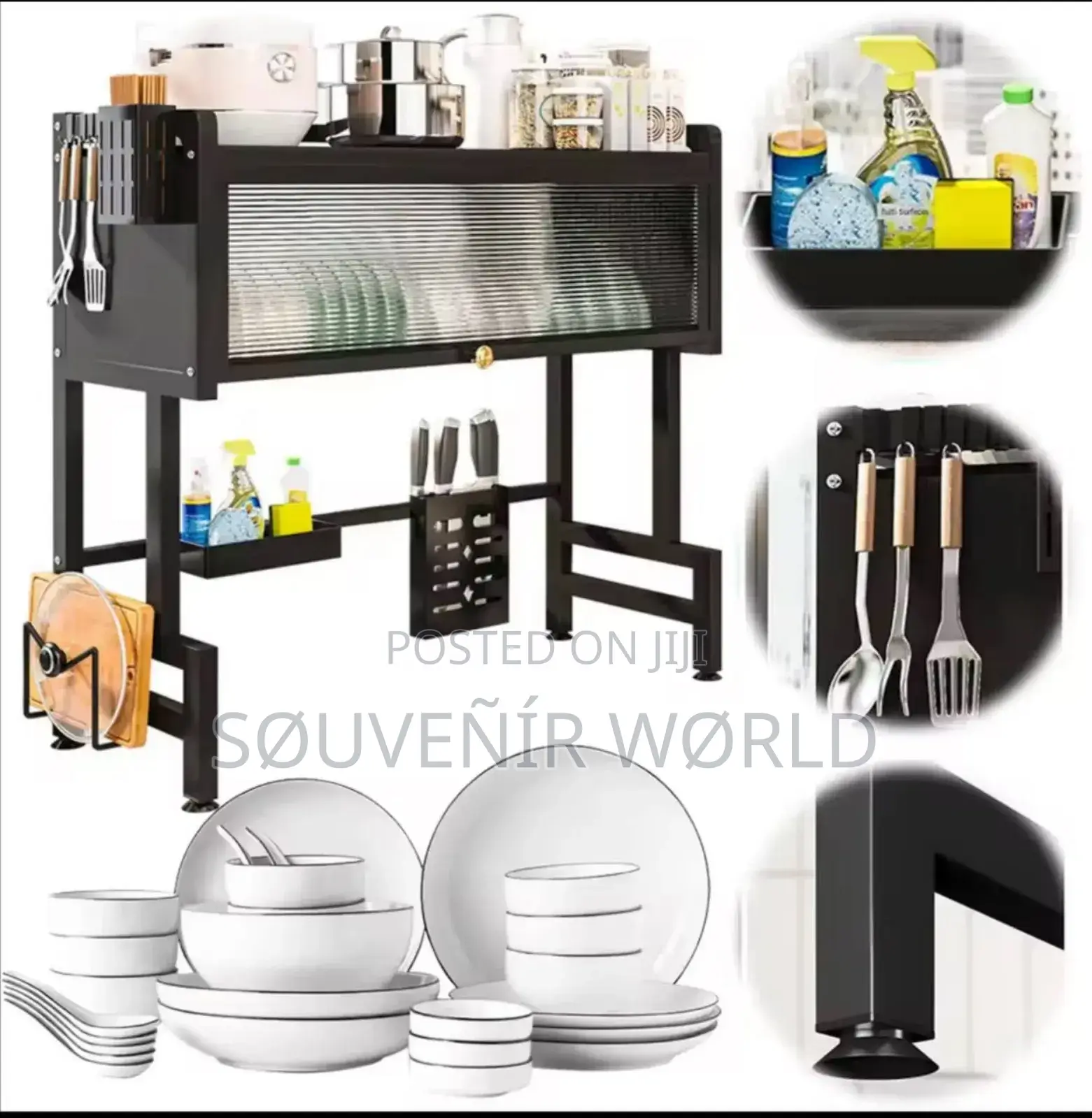 Kitchen Storage Cabinet Steel Over