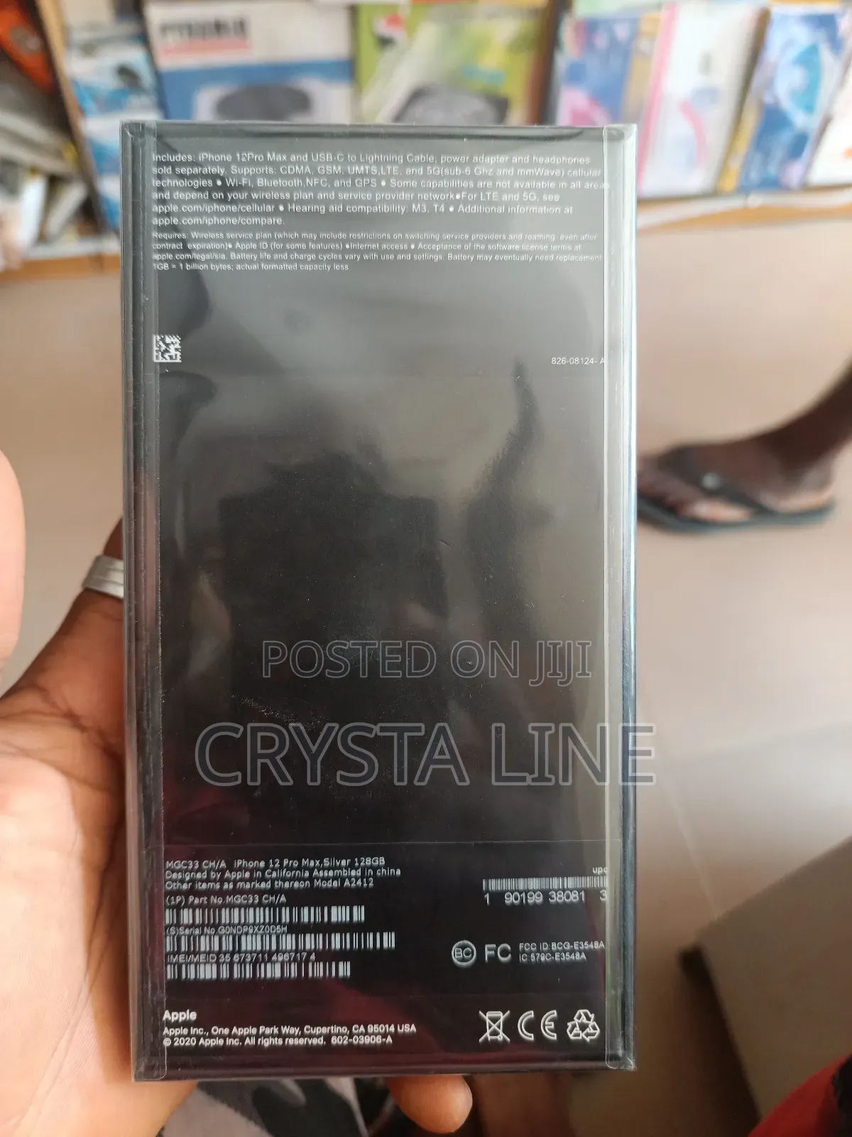 New Apple iPhone 12 Pro Max 128 GB Silver