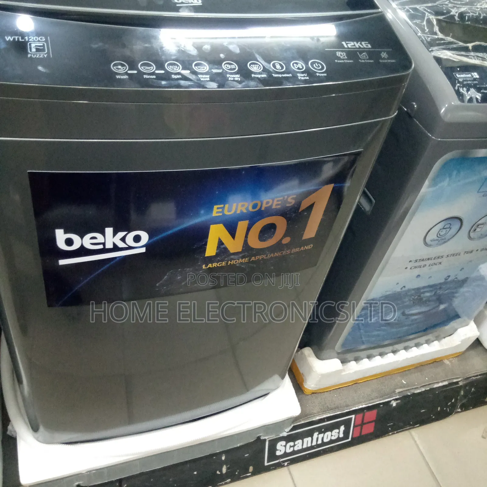 Beko Washing Machine Top Load Automatic 12 Kg