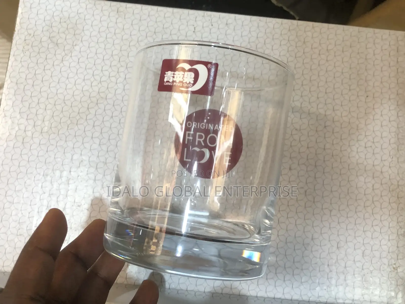 Plain Whiskey Glass Cup - 6pcs