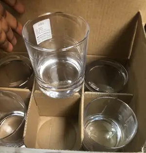 Plain Whiskey Glass Cup - 6pcs
