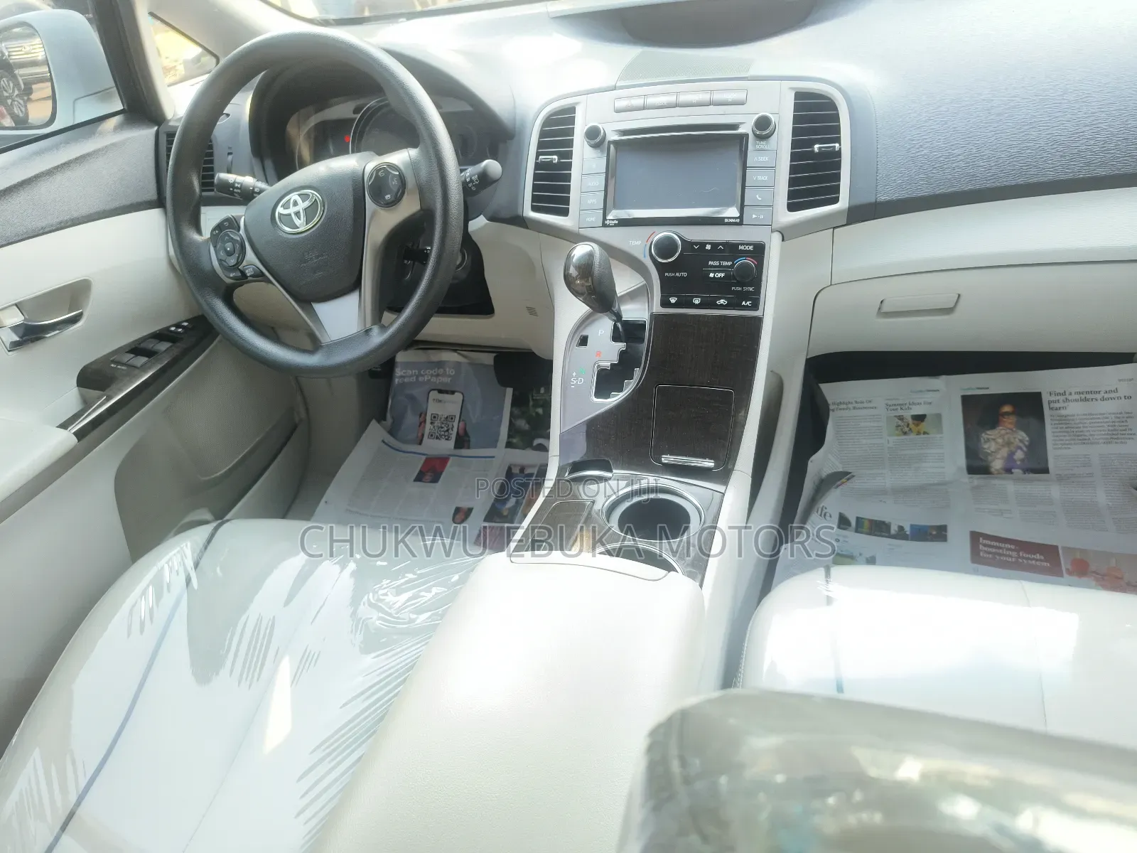 Toyota Venza 2015 White