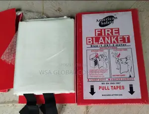 4x4 American Steel Fire Blanket