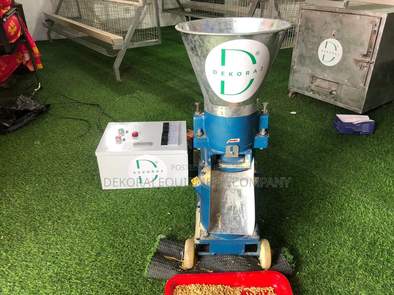 300kg/Hr Petrol Engine Pelletizer Machine, Extruder Machine