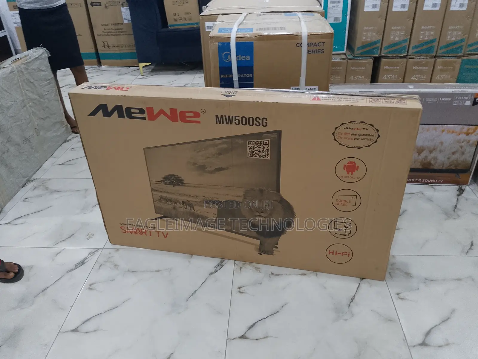 Multi-Room Audio Mewe Smart 50'' LED Tv(Mw500sg)