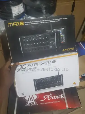 Midas Digital Mixer for iPad/Android Mr18