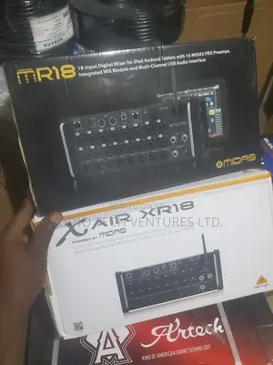 Midas Digital Mixer for iPad/Android Mr18
