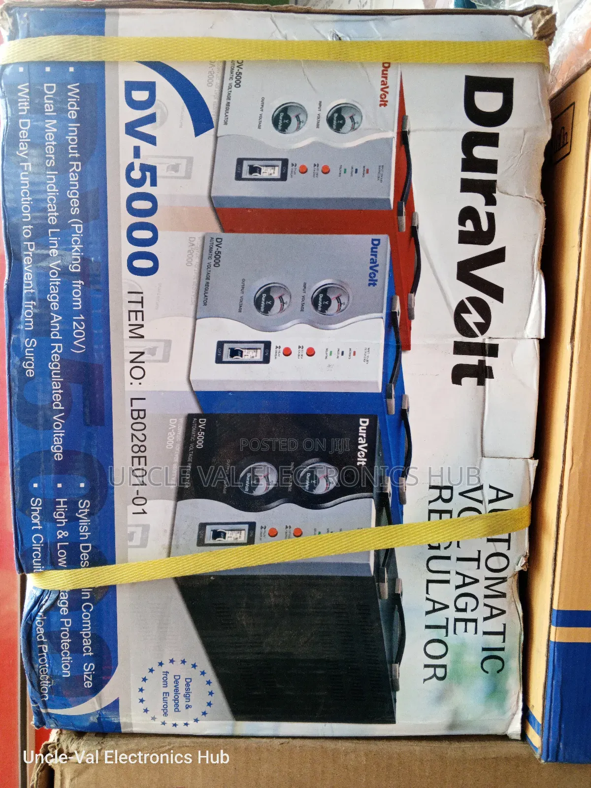 Duravolt 5000w Voltage Stabilizer/Regulator