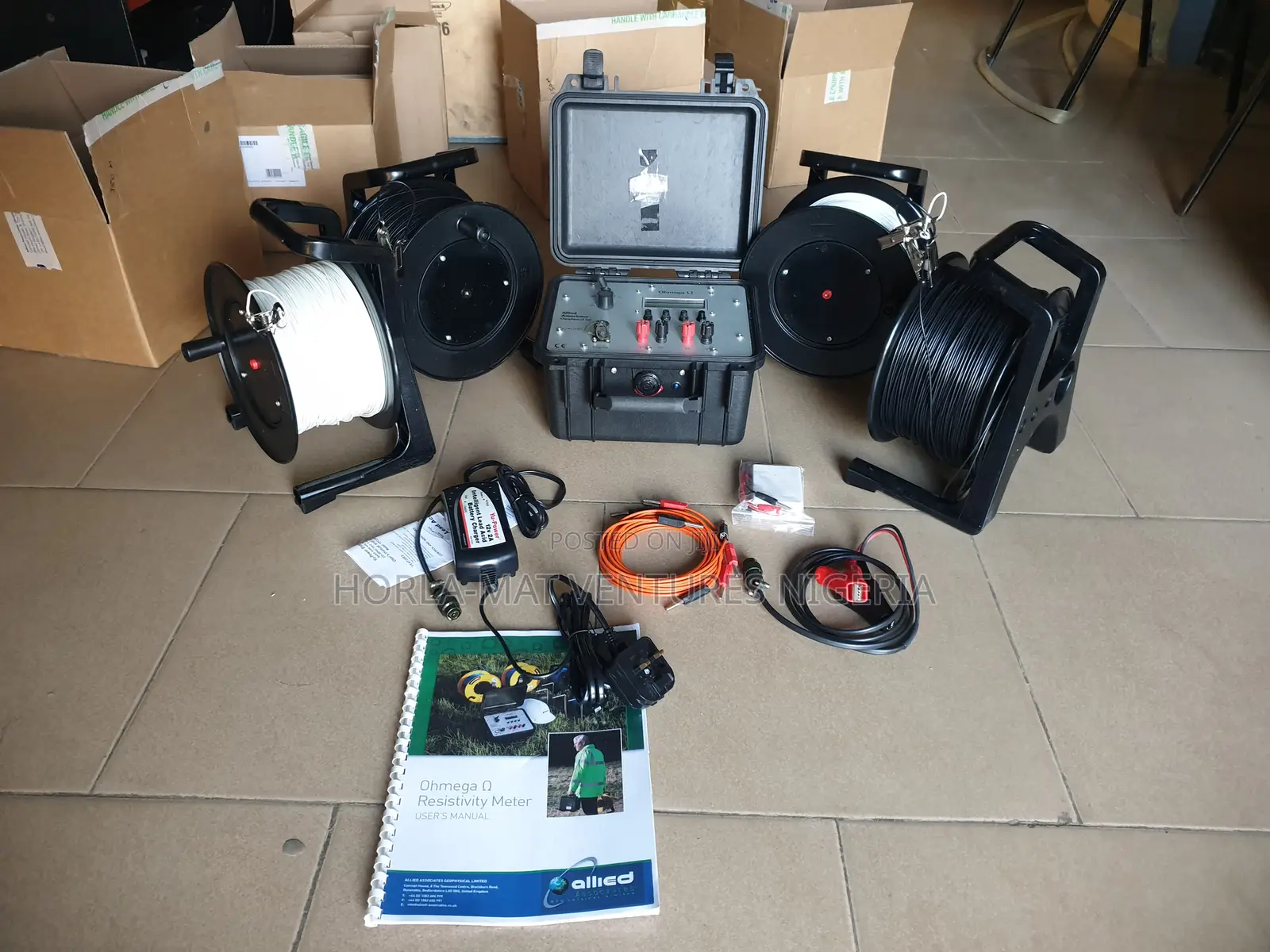 Allied Ohmega Resistivity Meter