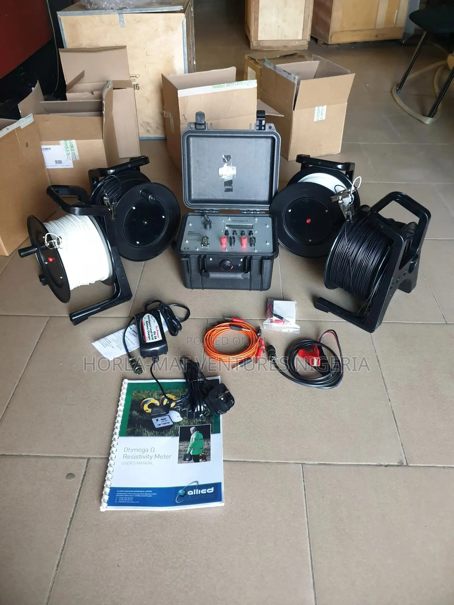 Allied Ohmega Resistivity Meter