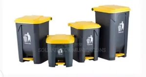 Quality Operated Plastic Pedal Bin – 35L, 50L, 65L, 85L