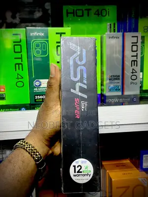 New Itel RS4 256 GB White