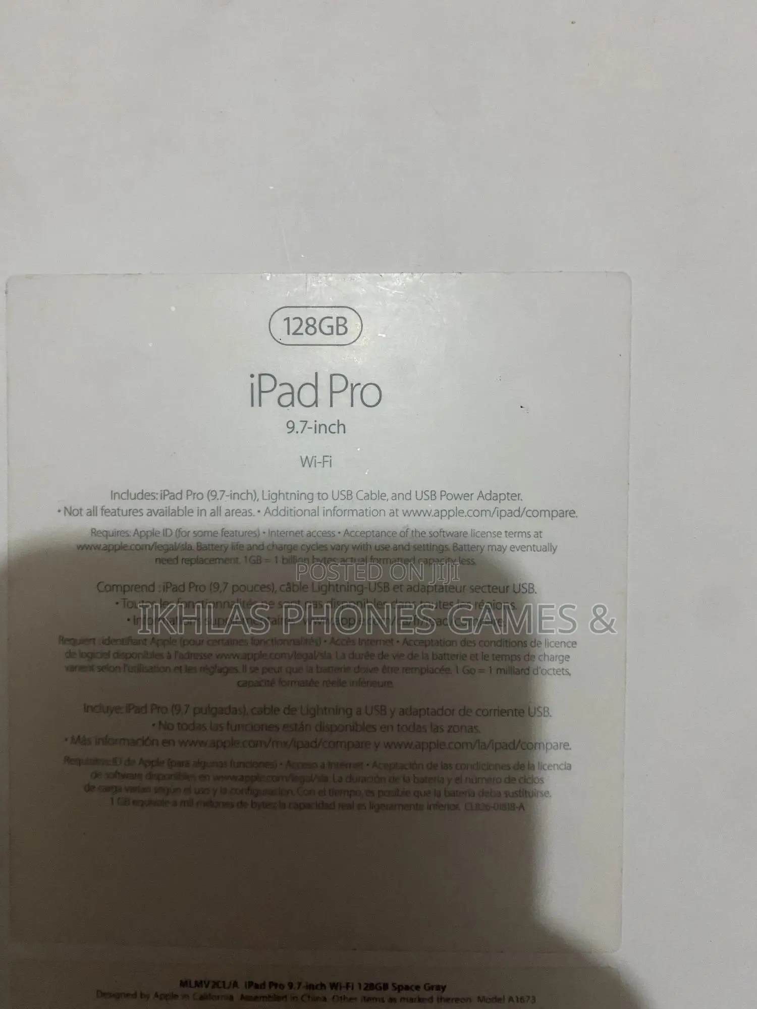 Apple iPad 9.7 128 GB Silver