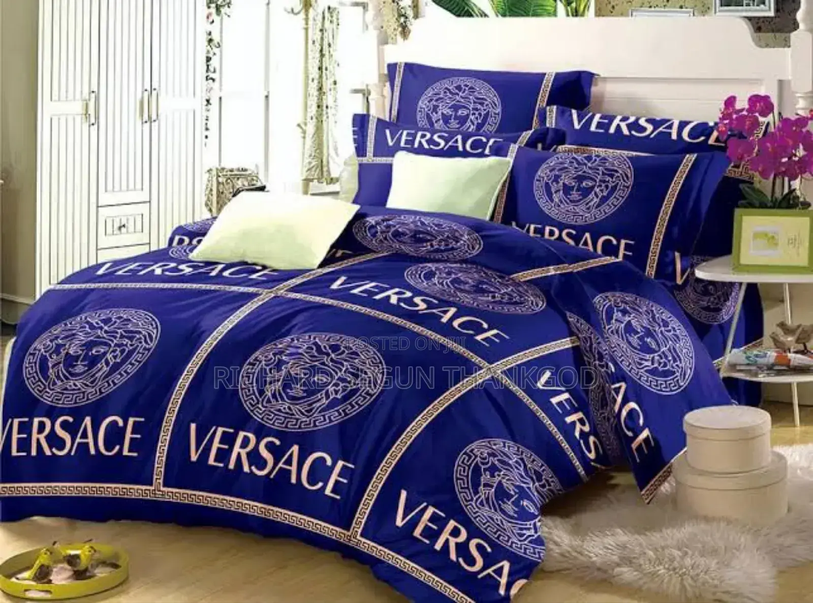 Bed Spread/Sheets With Pillowcase