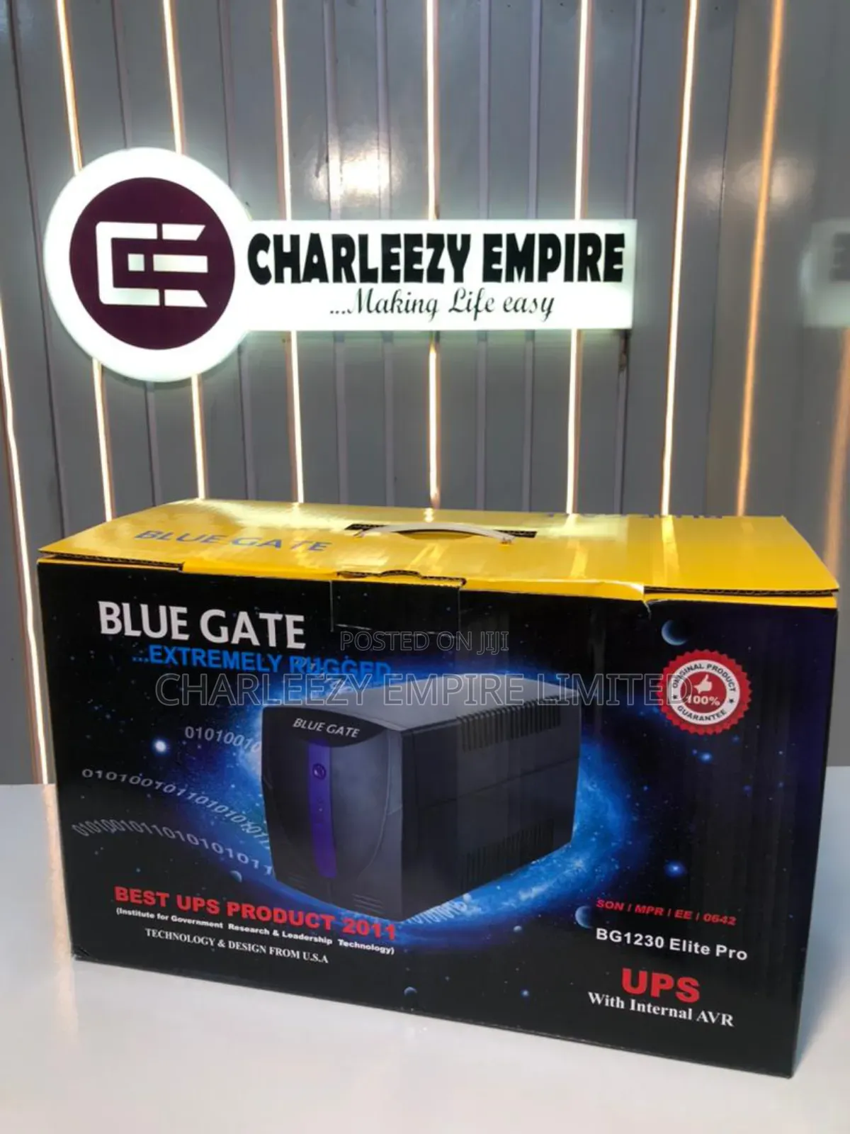 Bluegate Ups