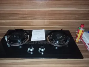 Meestajames Ultra Modern 2 Burner Glass Table Top Gas Cooker