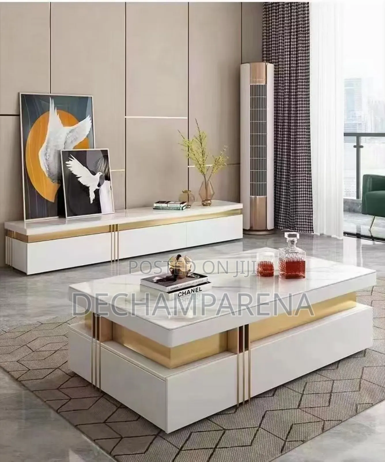Tv Stand and Table
