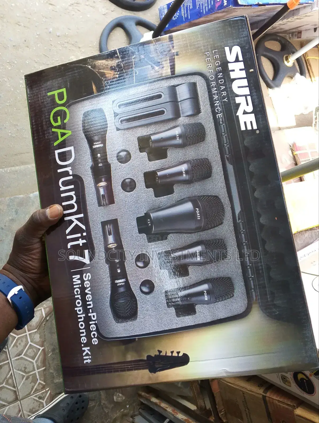 Shure 7set Drum/Band Microphone.