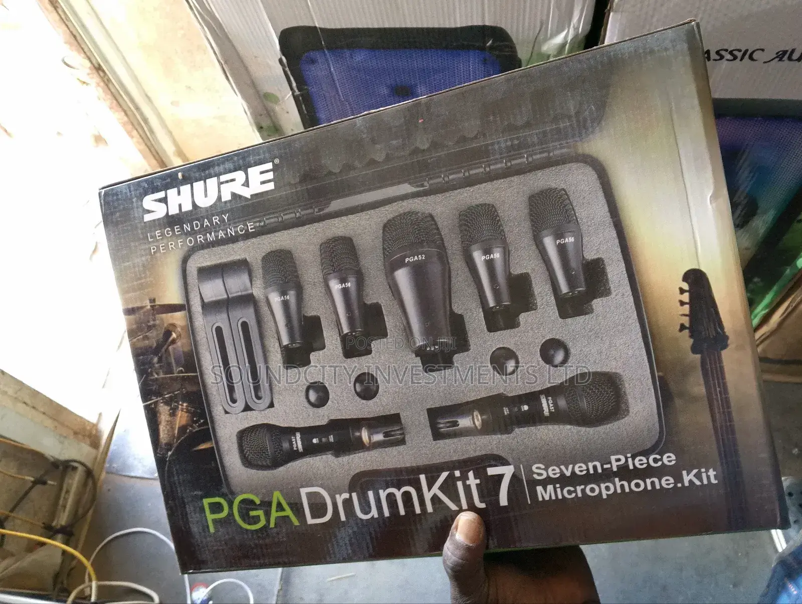 Shure 7set Drum/Band Microphone.