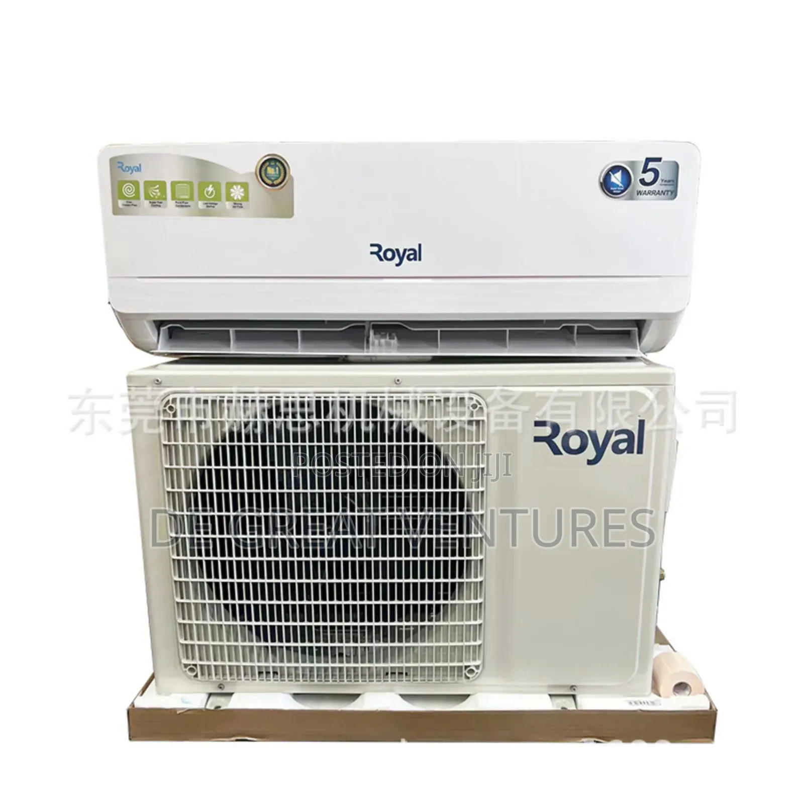Brand New Royal 1.5hp Split Unit Air Conditioner>100% Copper