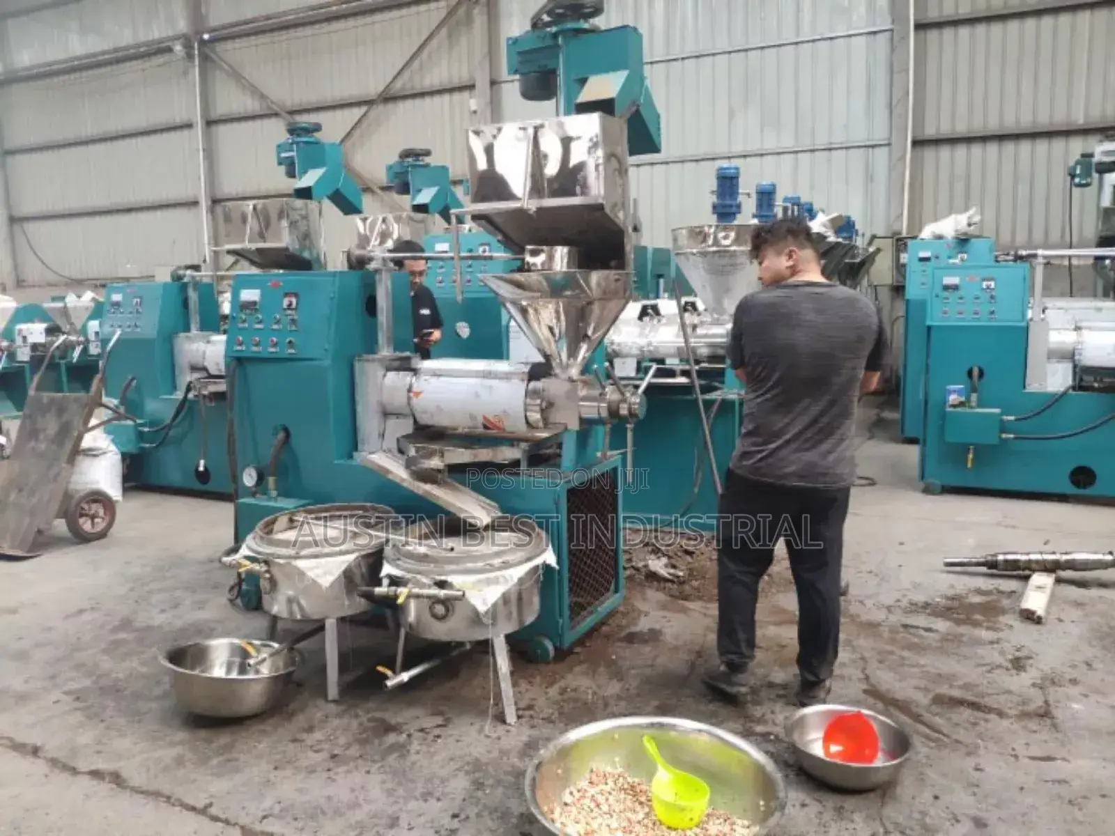 Commercial Oil Pressing Machine With Filter