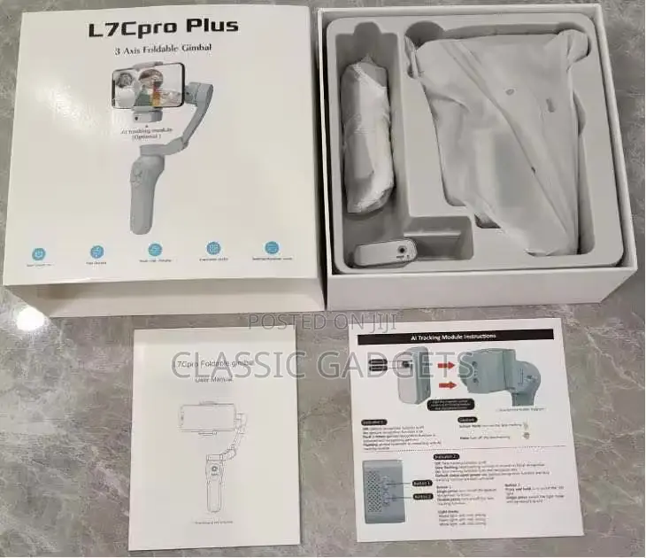 L7C Pro Plus Portable Gimbal With AI Tracking Module