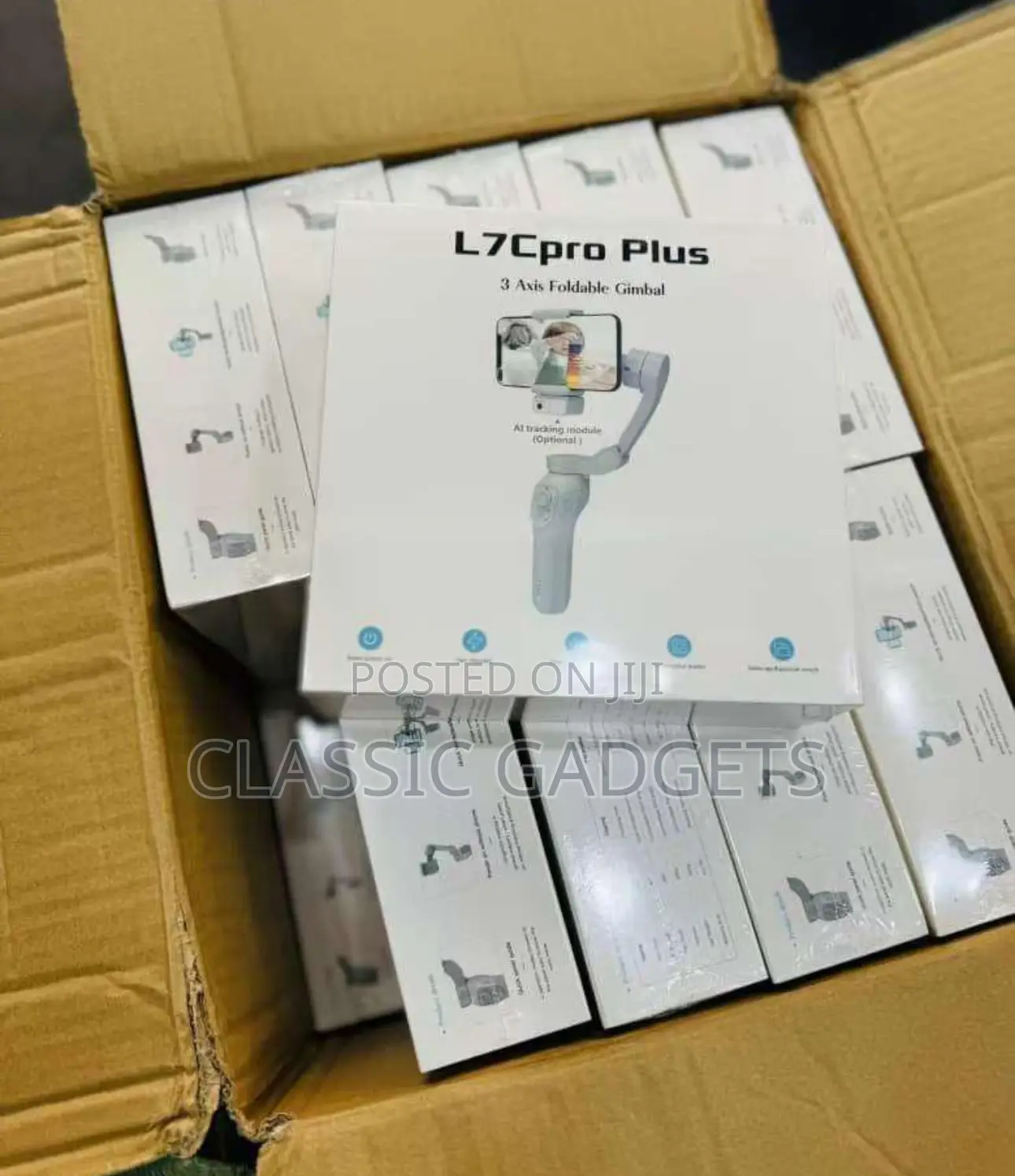 L7C Pro Plus Portable Gimbal With AI Tracking Module