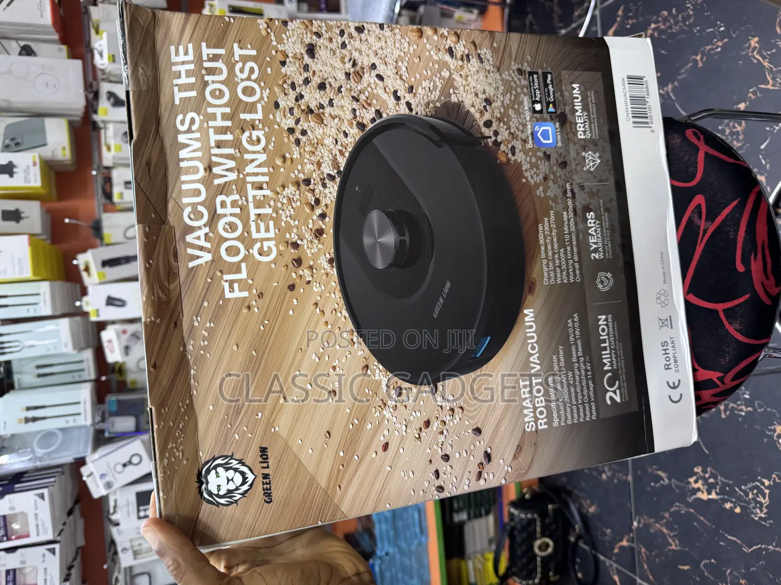 Green Lion Smart Robot Vacuum