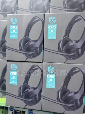 Q6 Usb Microphone With Mic(40mm Drive)