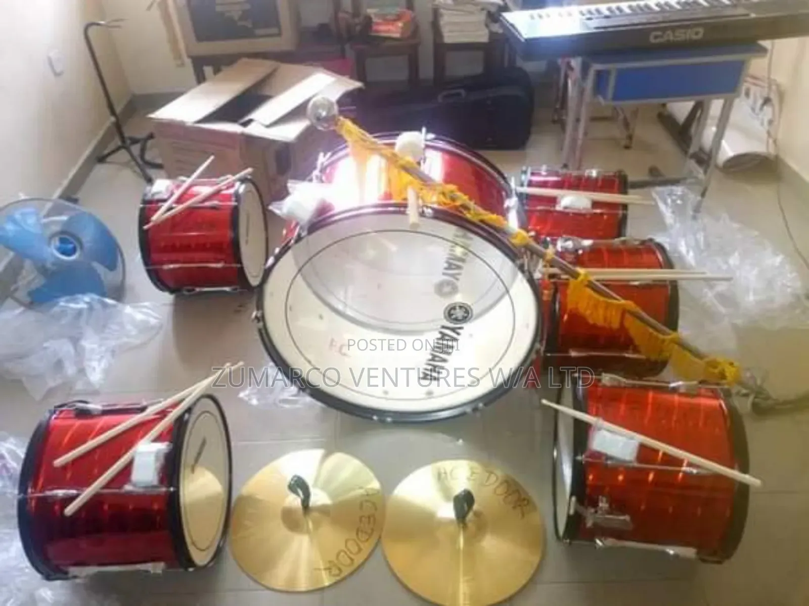 Professional Yamaha Drum Sets 