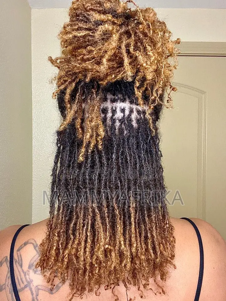 Curly Tip Dreadlocks