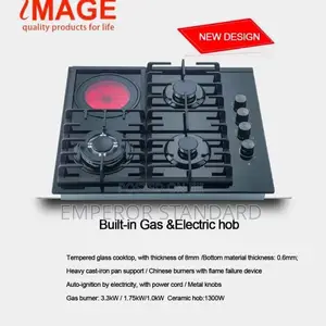 Luxury Built-in Gas Electric Hob
