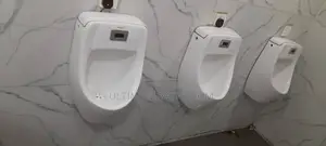 Urinal Bowl With Condiut Sensor Urinal Flusher