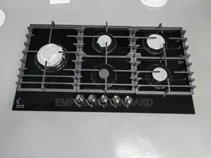 5 Burner Full Gas Cooktop Black
