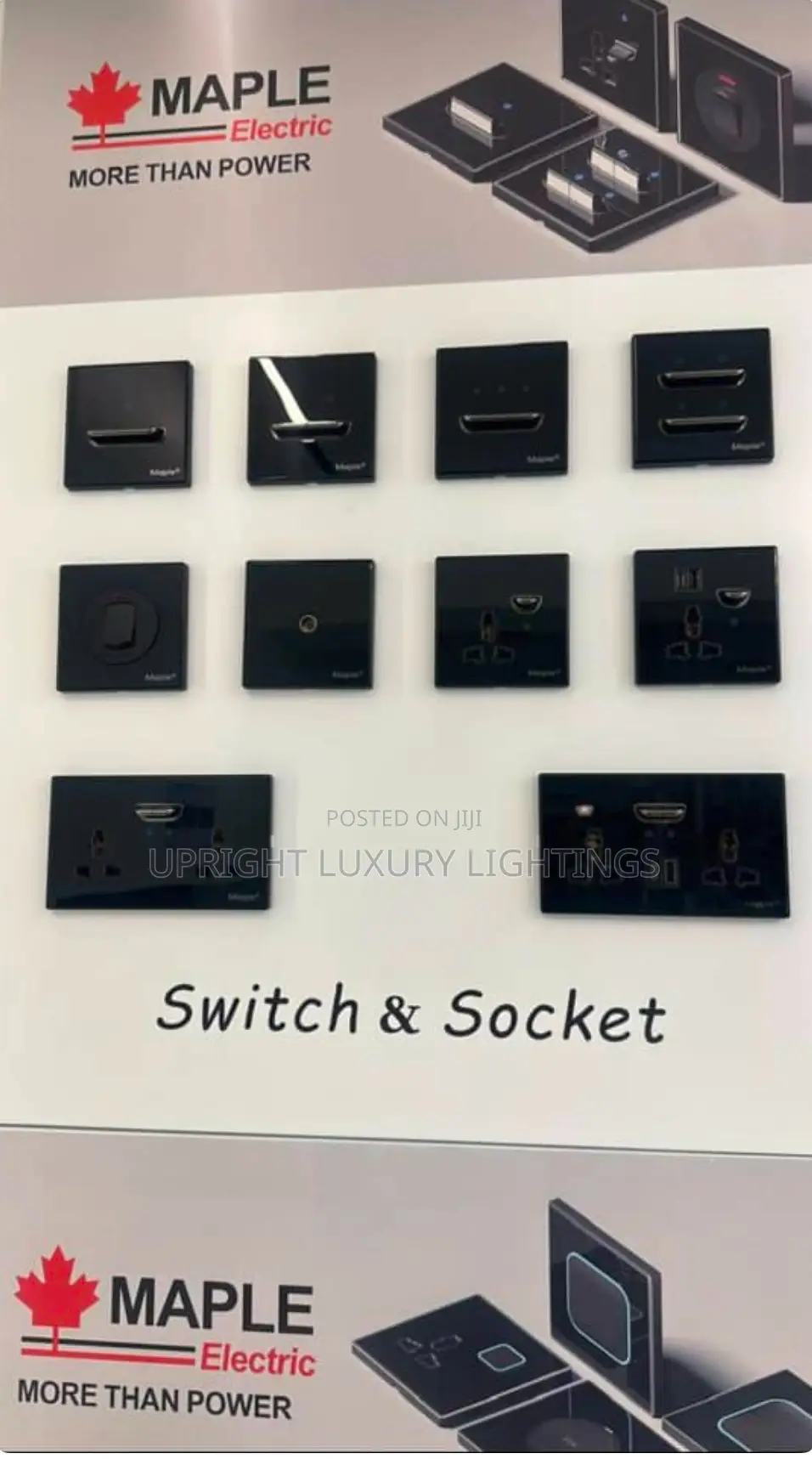 Piano Switches/Socket